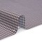 1 Yard Cotton Twill Shirting Made in Italy Pale Lavender and Brown Little Windowpane Check Deadstock